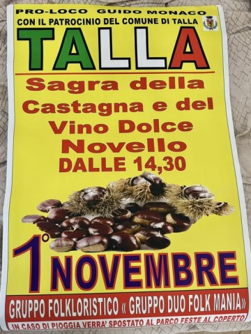 Sagra della Castagna e del Vino Dolce Novello 